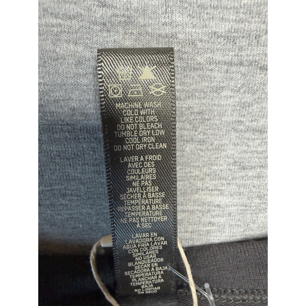 NWT SKIMS Mens Jersey Lounge Relaxed Long Sleeve T-Shirt Ash Gray XL - Picture 7 of 8